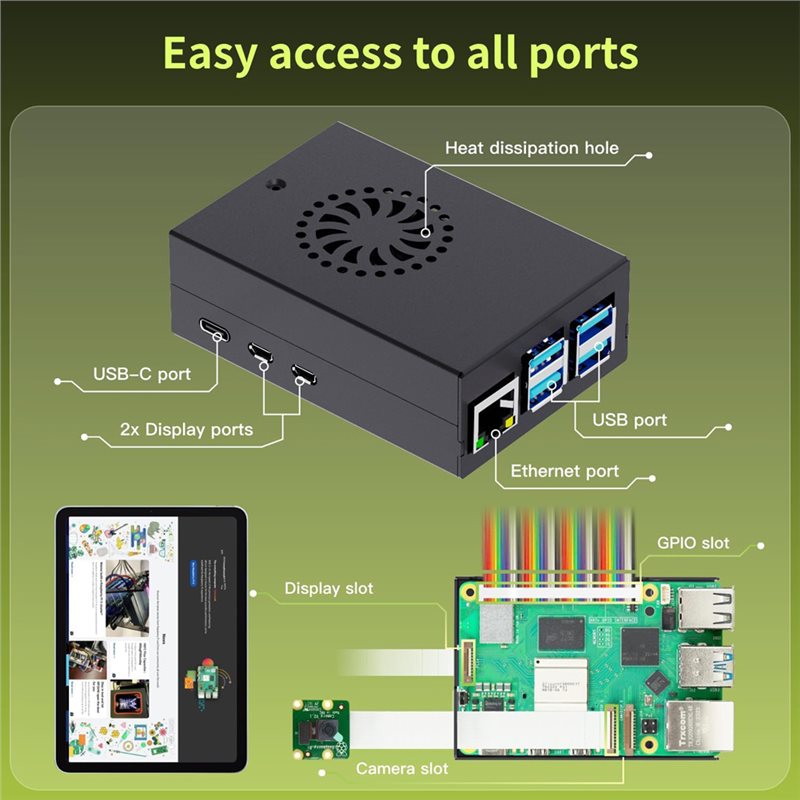 T23C – стартовый комплект Iras – обзор и цена Raspberry Pi 5 8Gb Board